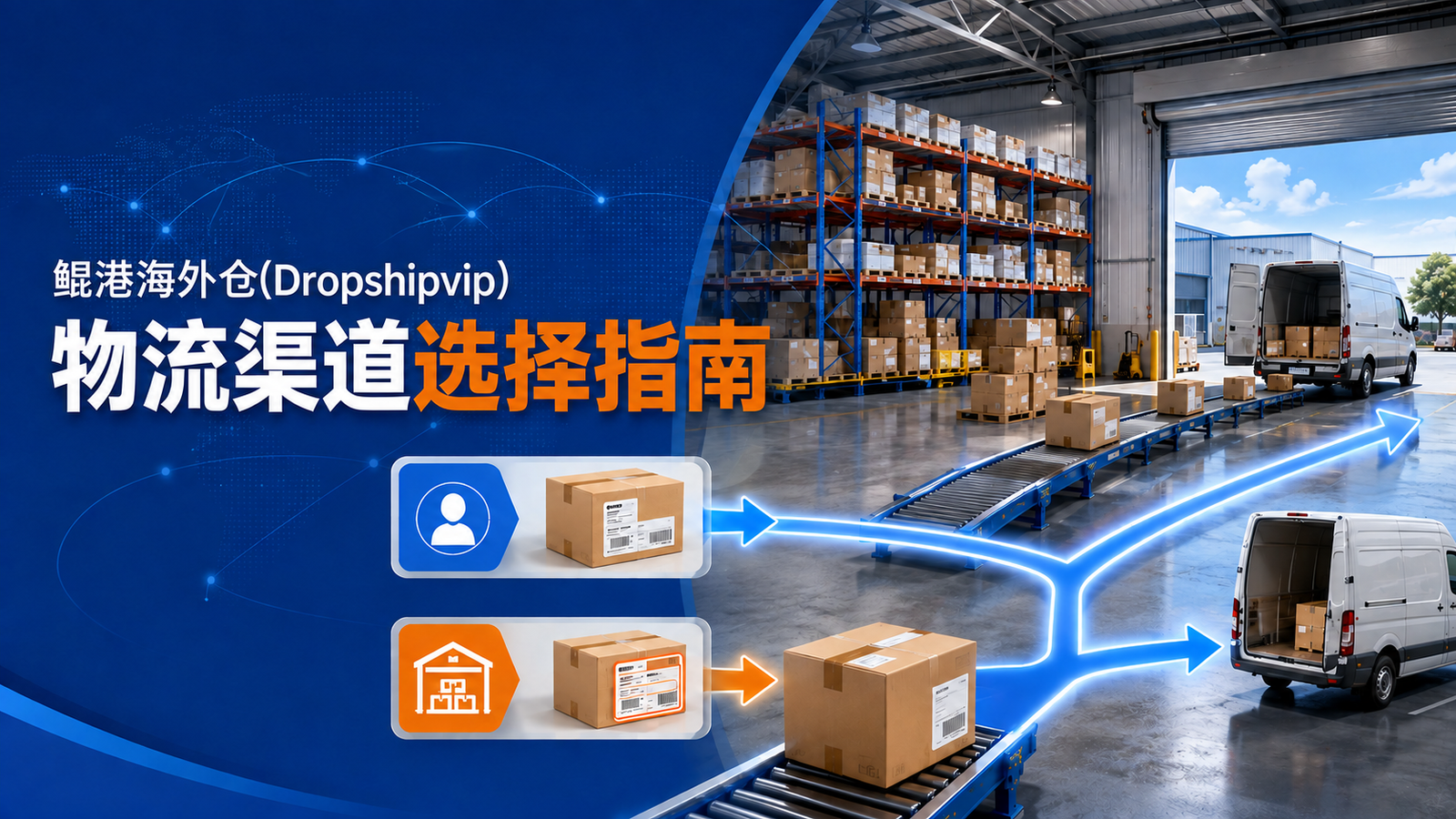 鲲港海外仓(Dropshipvip)物流渠道选择指南